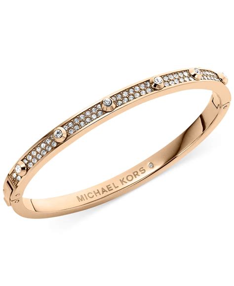 michael kors roses|michael kors rose gold bangle.